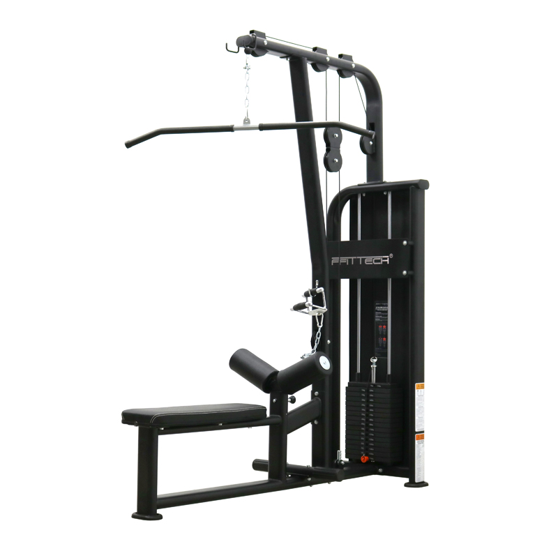 Lat Pulldown and Low Row